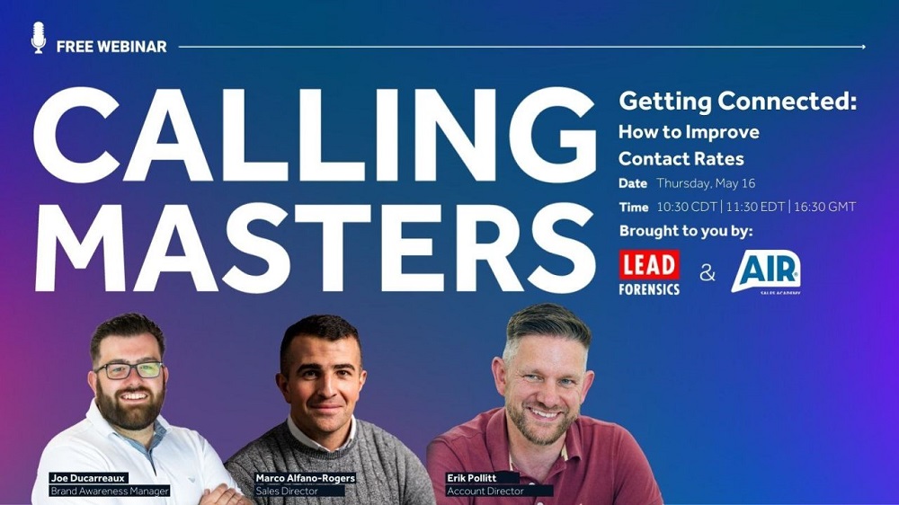 CALLING MASTERS | Getting Connected: How to Improve Contact Rates